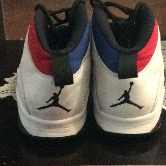 Jordan 10 red and blue - Picture 2 of 3